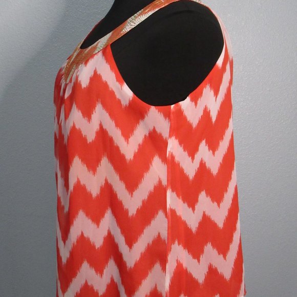 Chevron Patterned Blouse - Picture 7 of 11